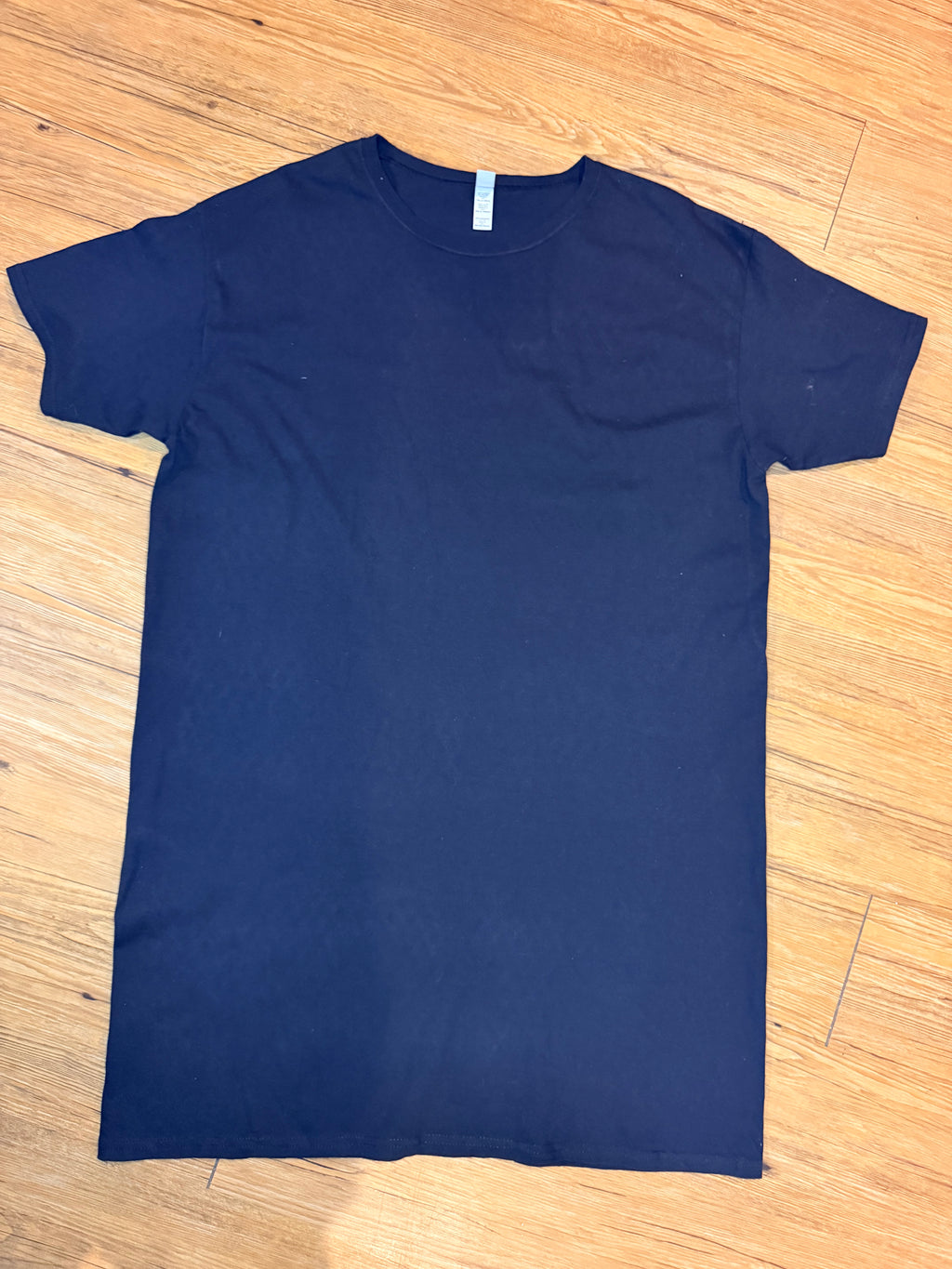 No Brand Polyester Blue Net Shirt, 3X (feels like XL)