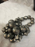 Silver Chrome stretch bracelet, $7.00