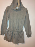 Grey Sweat short jumpsuit XS