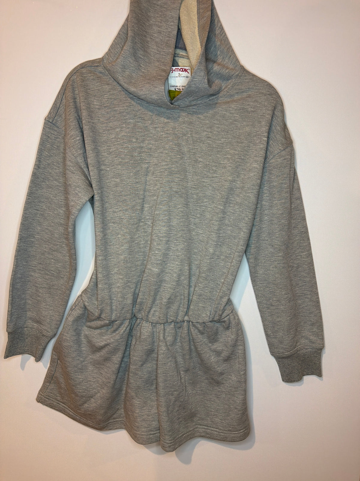 Grey Sweat short jumpsuit XS