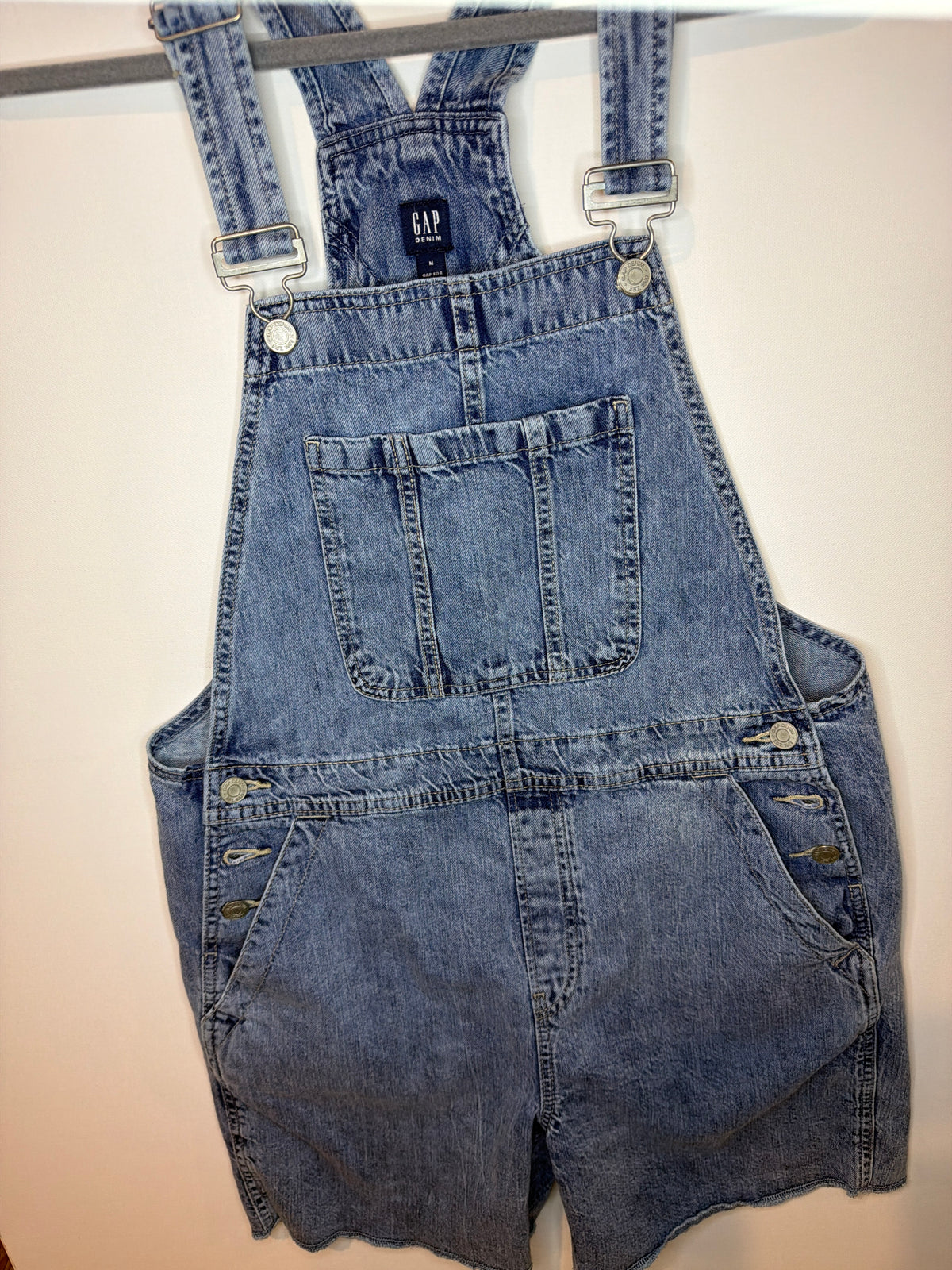 Gap Jean Short Jumpsuit