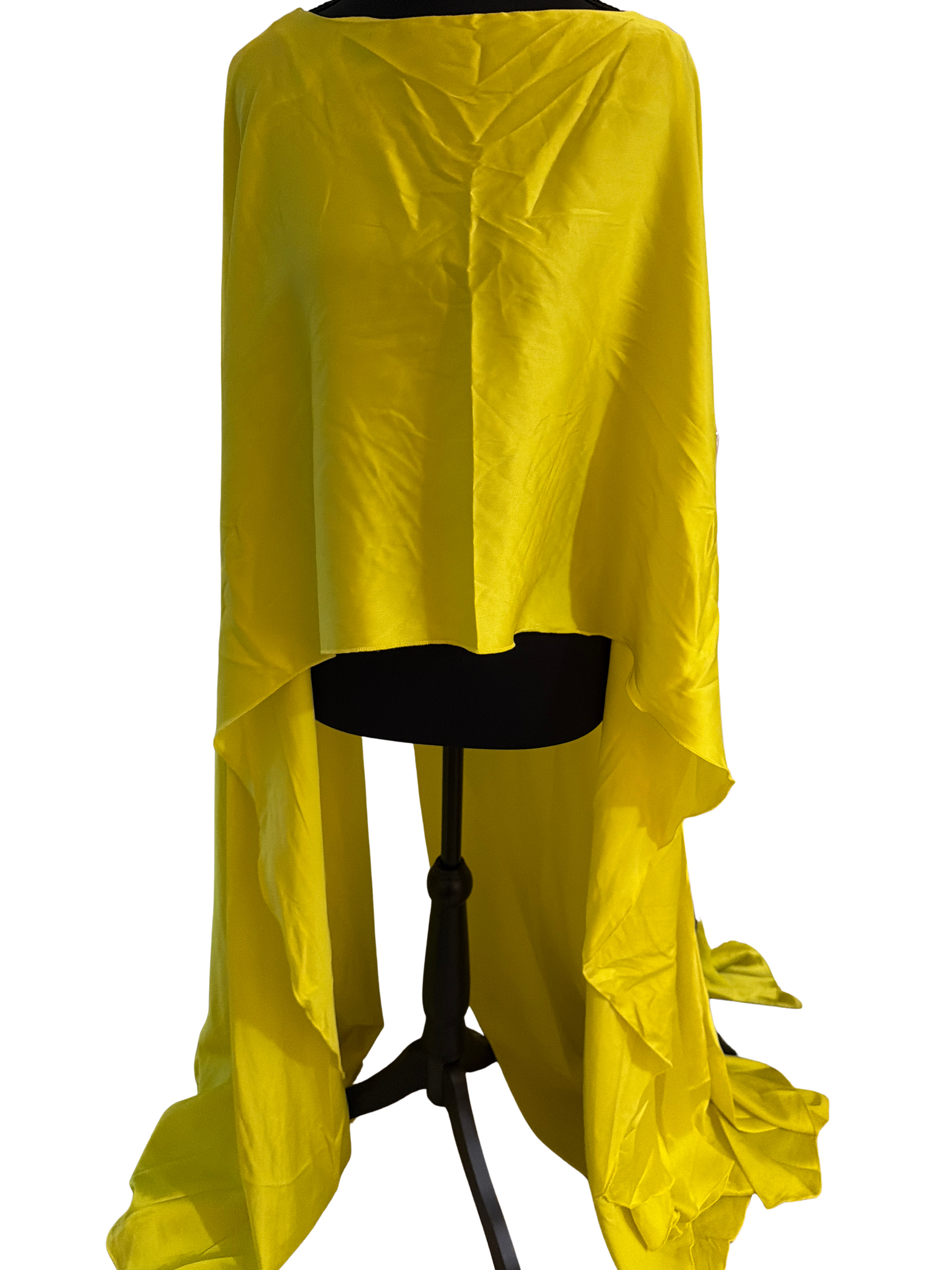 Akira Bright Yellow Cape, Size S/M, new with tags, $50.00