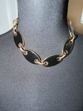 Black and gold necklace, 7”, $9.00