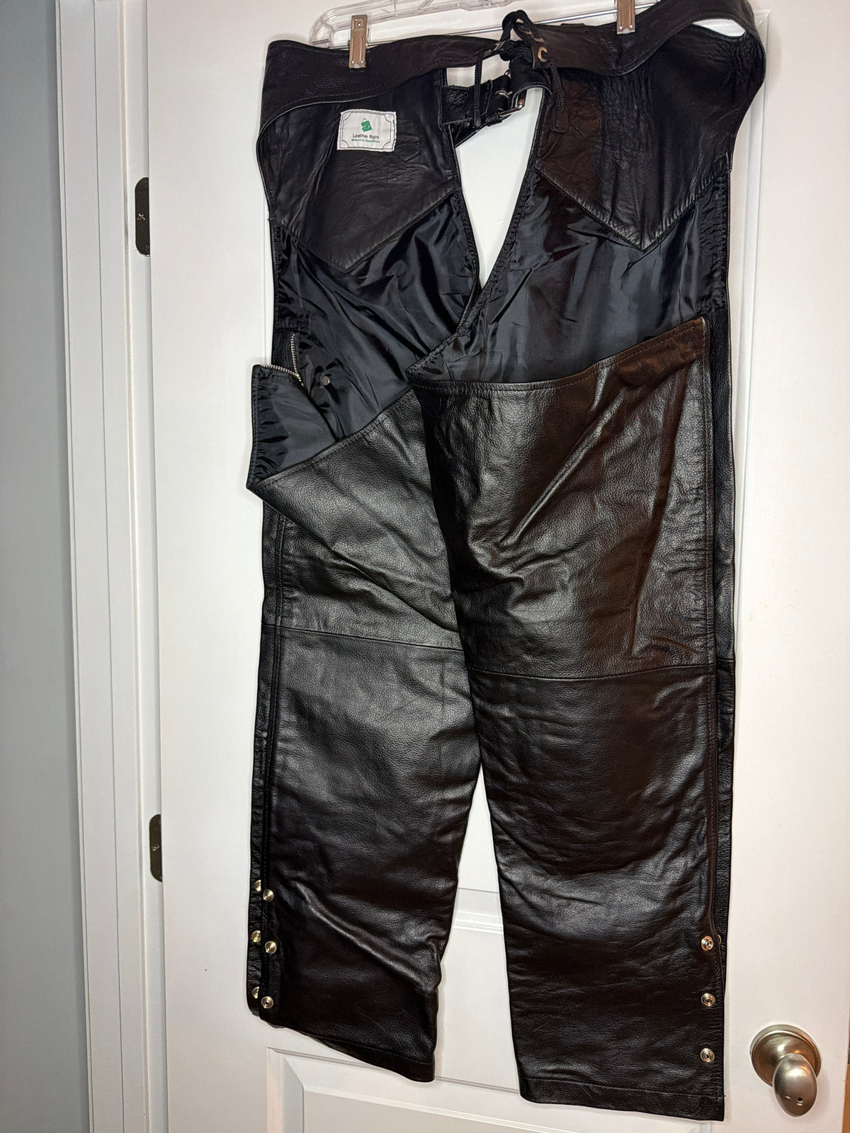 Leather Right stirrups