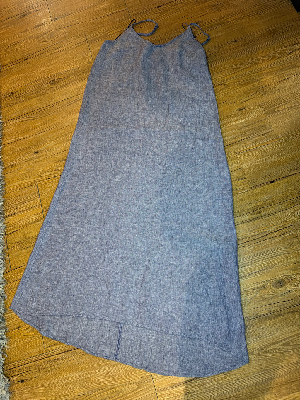 Artisan NY Light Blue linen dress, M