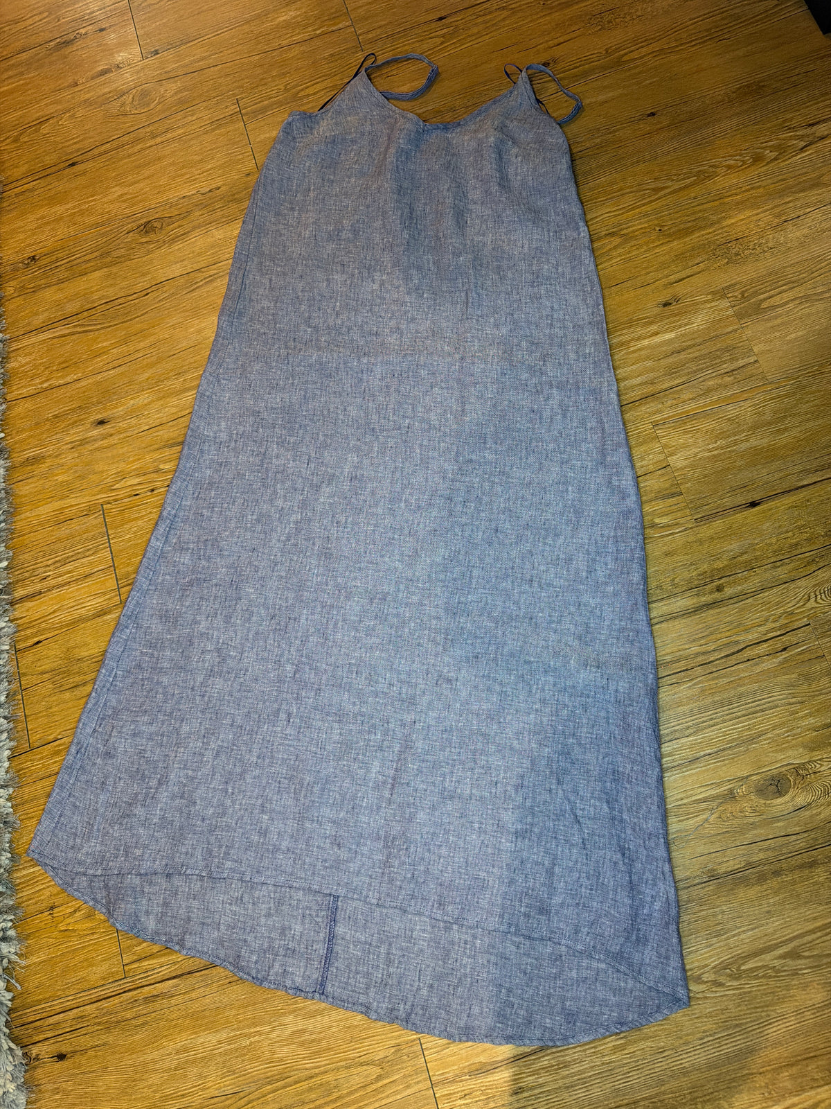 Artisan NY Light Blue linen dress, M