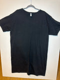 Hanes Black Shirt Dress OSFM