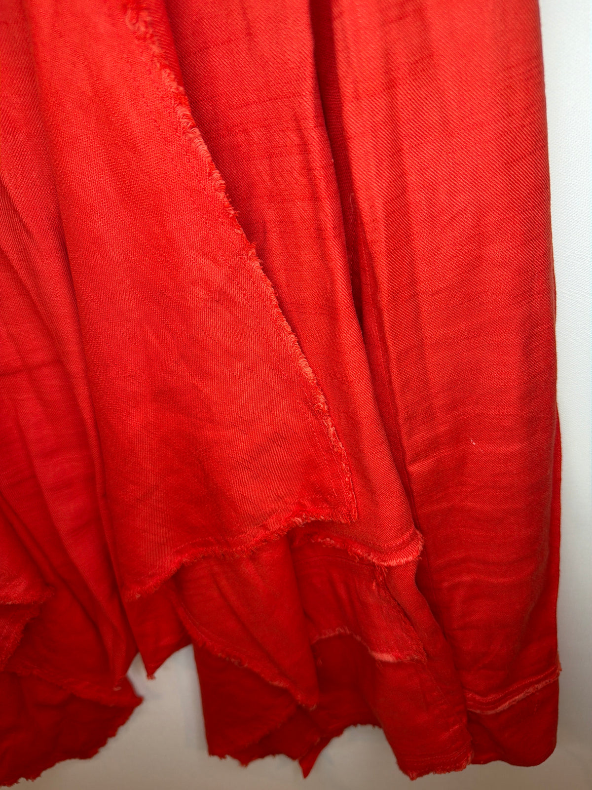 Free People Orange Linen Jacket, Large