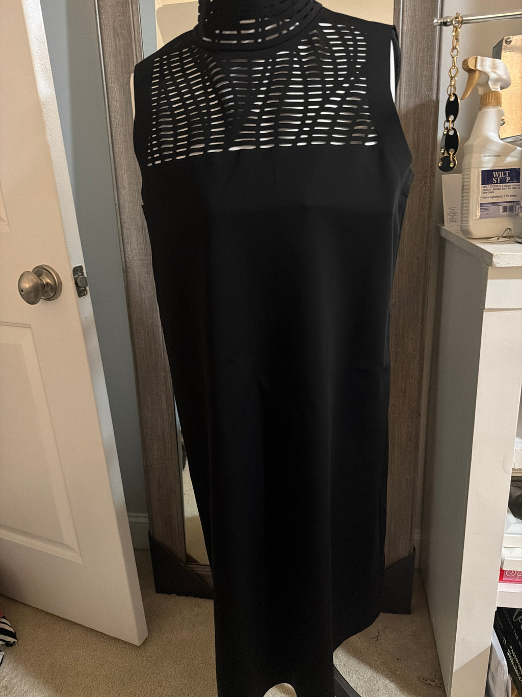 Lafayette 148 Black Dress, size M (feels like Large)