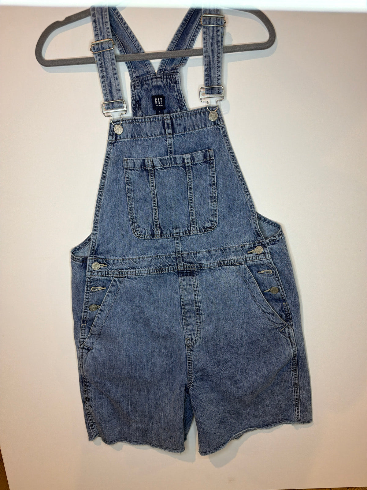 Gap Jean Short Jumpsuit
