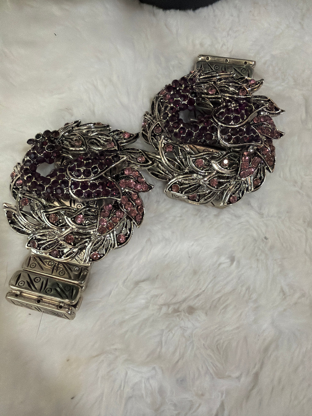 Peacock stretch bracelets, 2 bracelets, $10.00 for both