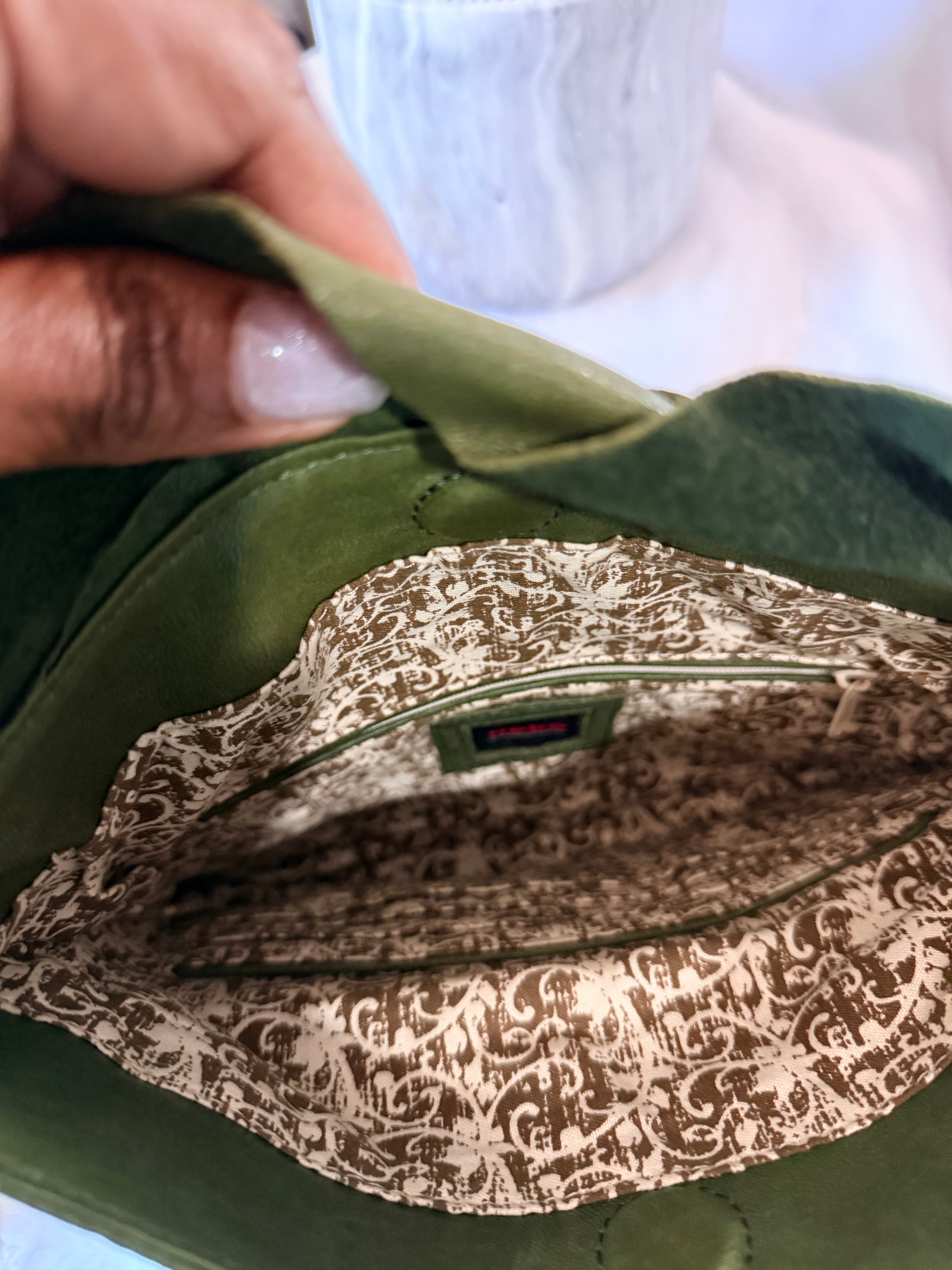 Hobo Green Clutch
