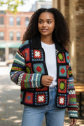 Z-Line Sweater, Multi-Colored, Size L (feels like medium), $14.00