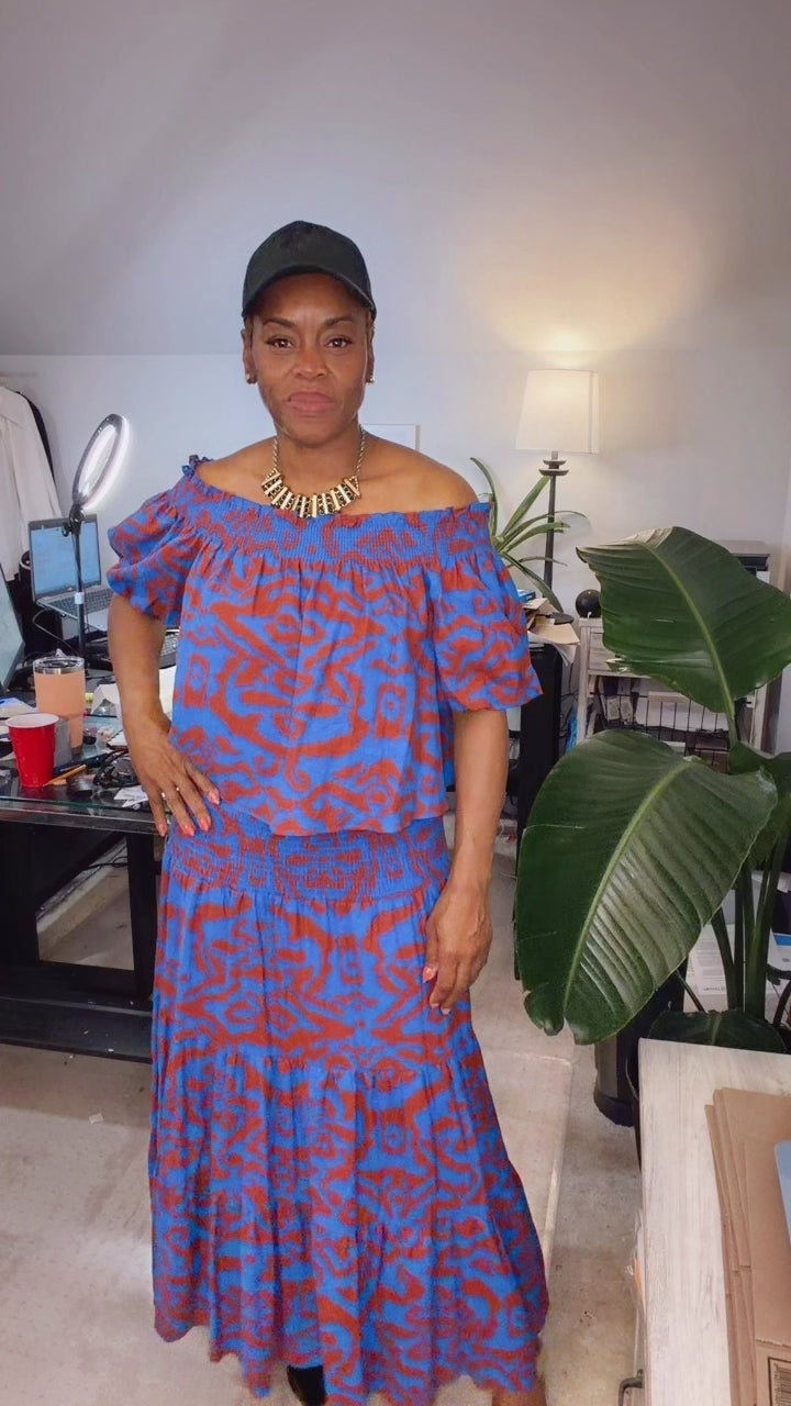 Nine West Skirt (L) and Matching Top (M), $25.00